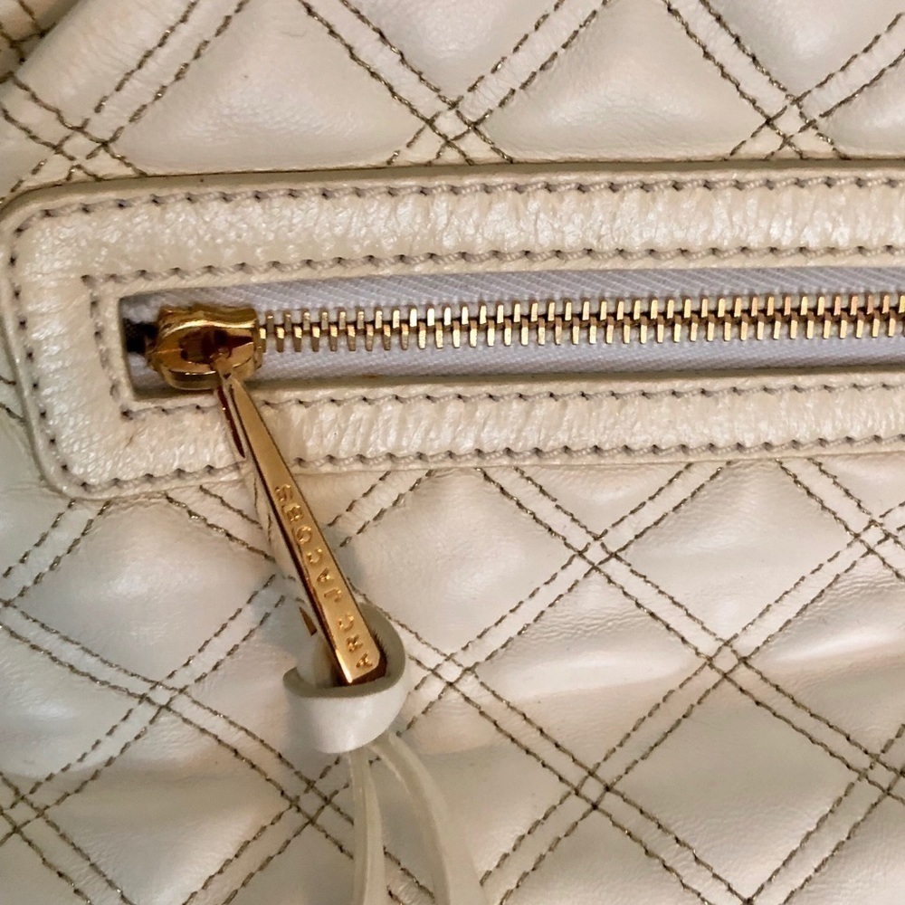 MARC Jacobs Bag Stam Large LIMITED EDITION Top Handle Lambskin Shoulder Bag - Picture 10 of 11